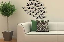 Pack of 30 Wooden Butterfly for Wall Décor, Black Butterfly Wall Décor,
